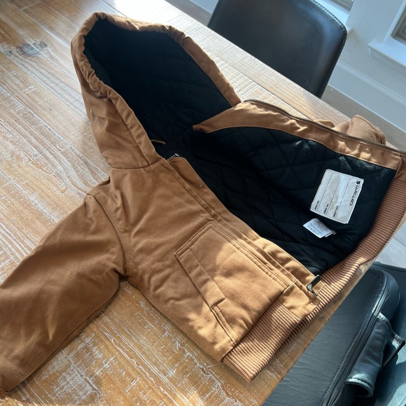 Brown Carhartt Hooded Jacket - Picture 1 of 3